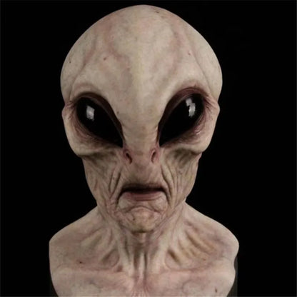 Außerirdisches Alien-Maske – Gruseliges Kostümzubehör für Halloween