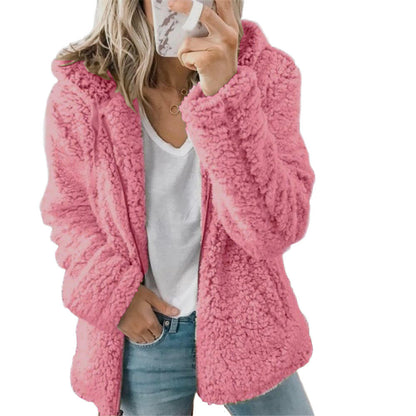 Nora Fluffy Hoodie für Damen - Bequemer Hoodie für Kalte Tage