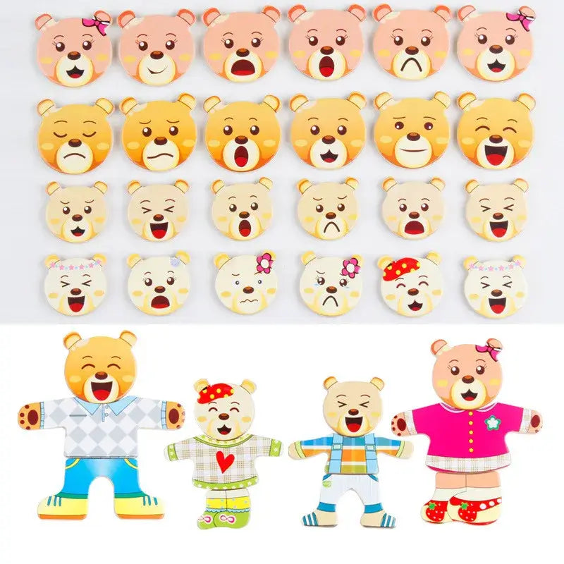 Pädagogisches Tierpuzzleset – Für kreatives und lehrreiches Ankleiden
