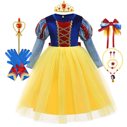 Sophia Zauberhaftes Prinzessinnenkleid für Kinder – Magisches Cosplay-Outfit für Partys