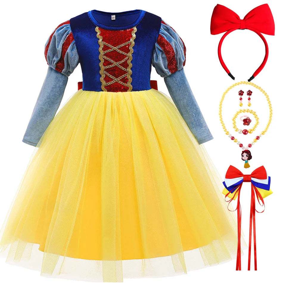 Sophia Zauberhaftes Prinzessinnenkleid für Kinder – Magisches Cosplay-Outfit für Partys