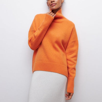 Nina Strick Rollkragenpullover – Bequem, Locker und Stylisch