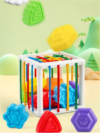 Sensory Formenkubus Spielset – Entwicklung der motorischen Fähigkeiten für Babys