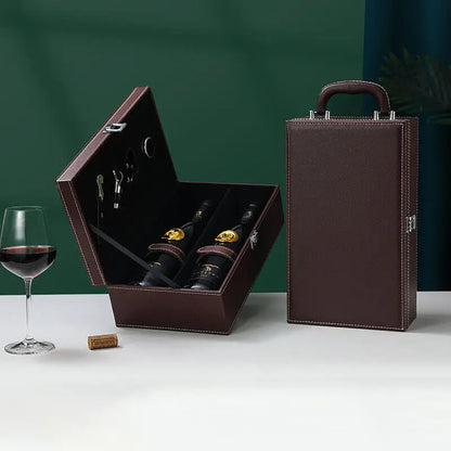Luxus Weinkoffer – Stilvolle Aufbewahrung für Wein und Zubehör