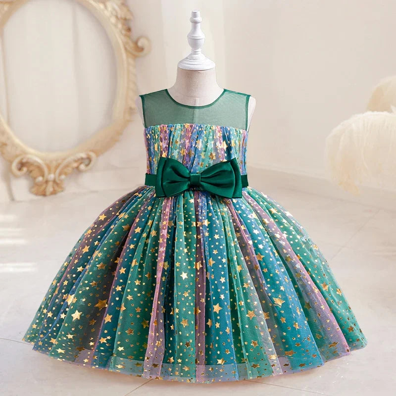 Lieveke Magisches Tutu-Kleid - Buntes Verzaubertes Kleid für Feiern