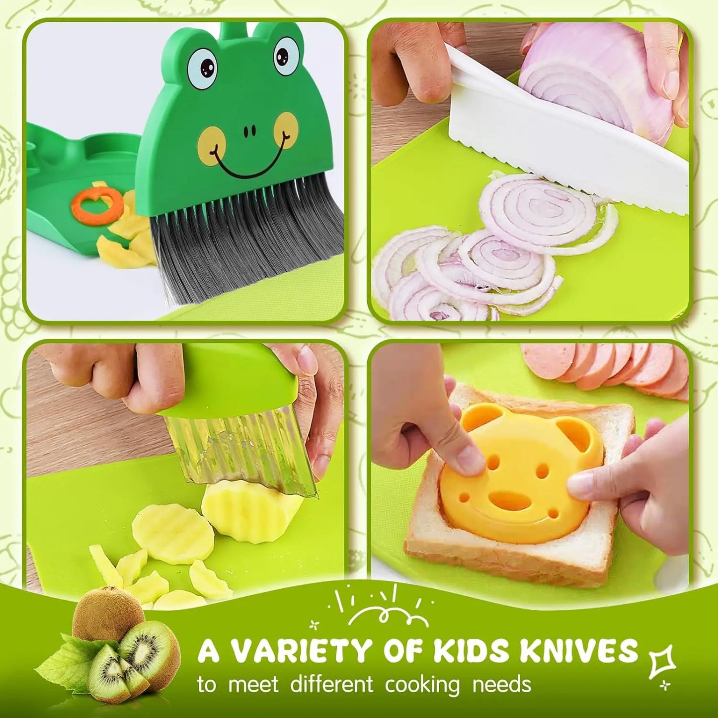 Fröhliches Kinder-Küchenset – Kreatives Kochen für junge Chefs