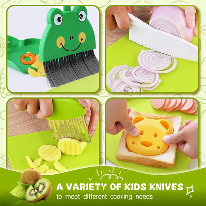 Fröhliches Kinder-Küchenset – Kreatives Kochen für junge Chefs