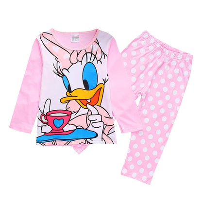 Lotte Prinzessin Pyjama Set für Kinder – Minnie Mouse Zweifarbiger Pyjama Set