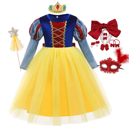 Sophia Zauberhaftes Prinzessinnenkleid für Kinder – Magisches Cosplay-Outfit für Partys