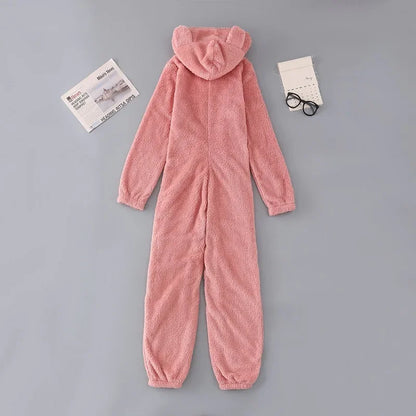Flauschiger Winter-Overall – Herrlich Warm & Gemütlich