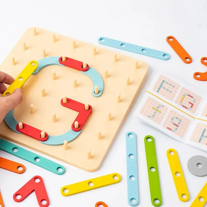 Kreatives Bauboard - Lernen & Spielen