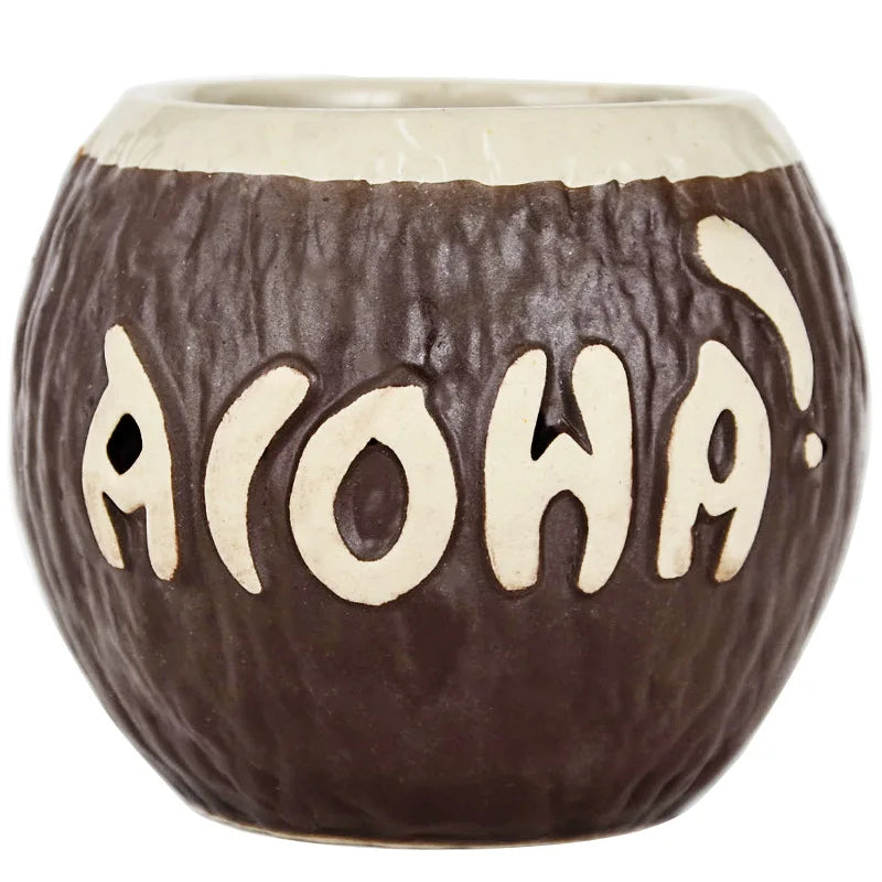 Tropische Tiki-Tasse - Verspielte und Exotische Trinkerfahrung
