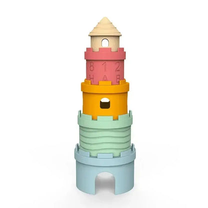 Bunte Kreativ-Stapelturm – Für endlosen Bauspaß