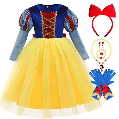 Sophia Zauberhaftes Prinzessinnenkleid für Kinder – Magisches Cosplay-Outfit für Partys