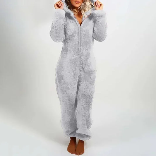 Flauschiger Winter-Overall – Herrlich Warm & Gemütlich