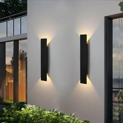 AquaLine LED Außenwandlampe – Schlichtes Design mit Wetterfestem Gehäuse