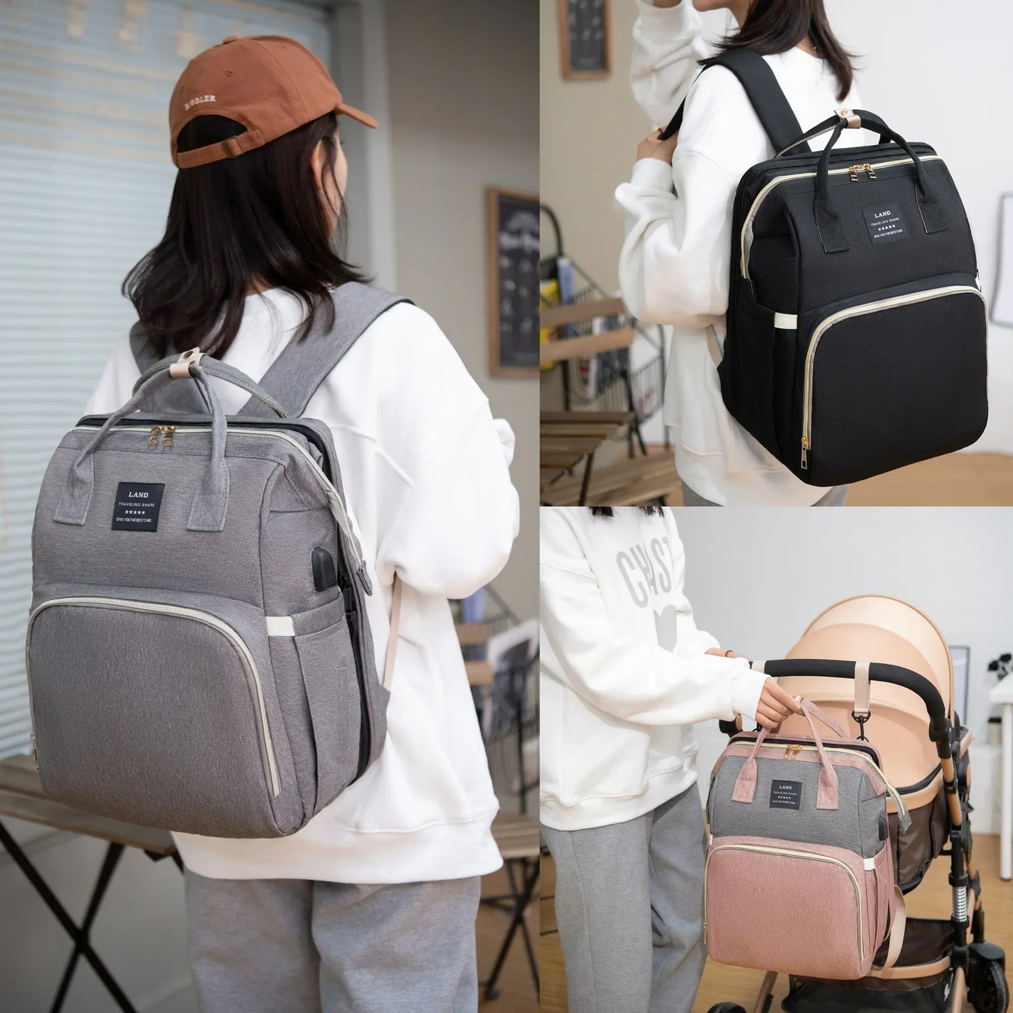 Multifunktionale Wickeltasche – Alles-in-einem Lösung für unterwegs