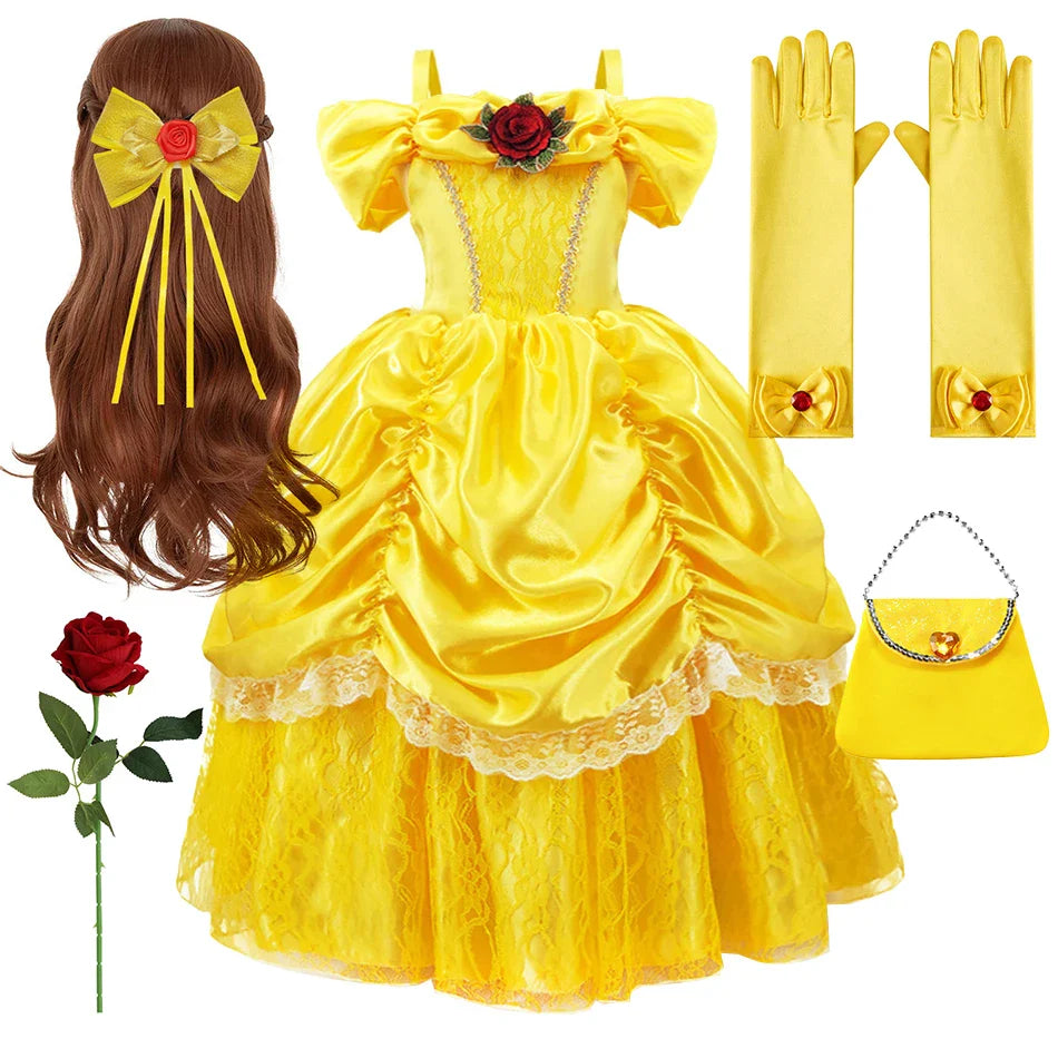Luna Prinzessinnenkleid für Kinder – Bezauberndes und Elegantes Cosplay-Outfit