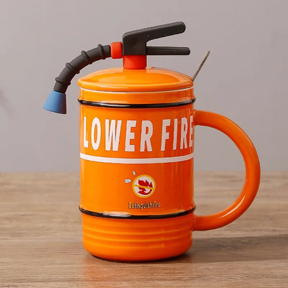 FlameStop Kaffeebecher – Einzigartig und Praktisch für Zuhause oder Büro