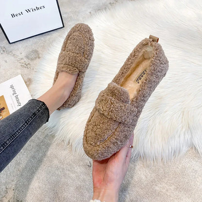Lana Teddy Loafer – Warm, Bequem und Modisch