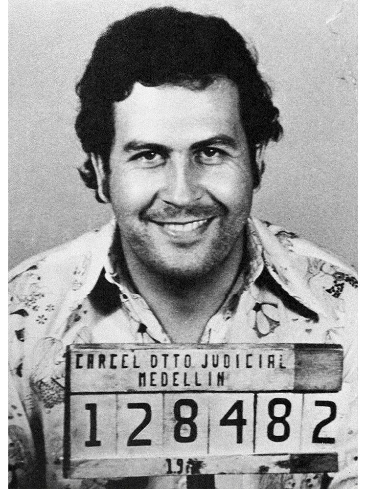 Pablo Escobar Gemälde – Ikonische Kunst für Zuhause