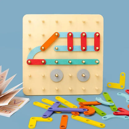 Kreatives Bauboard - Lernen & Spielen