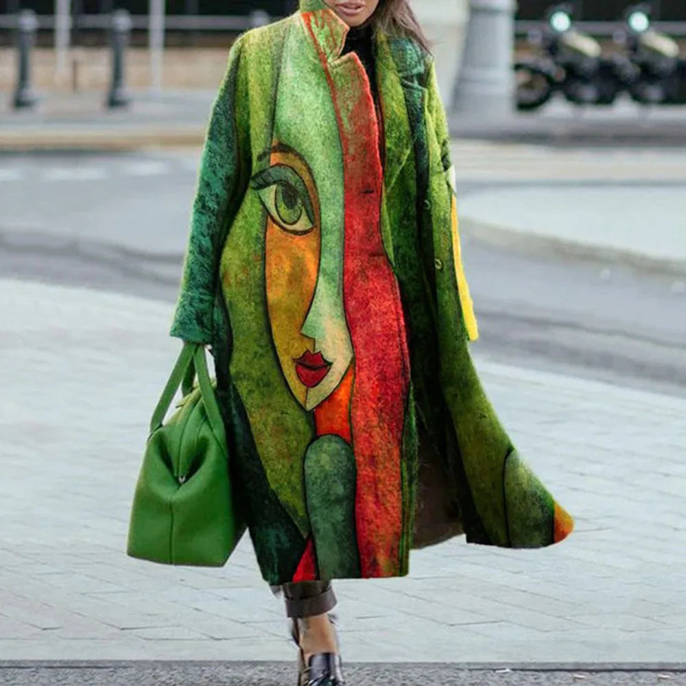 EleganceOversized Mantel – Stilvoll und bequem für jede Gelegenheit