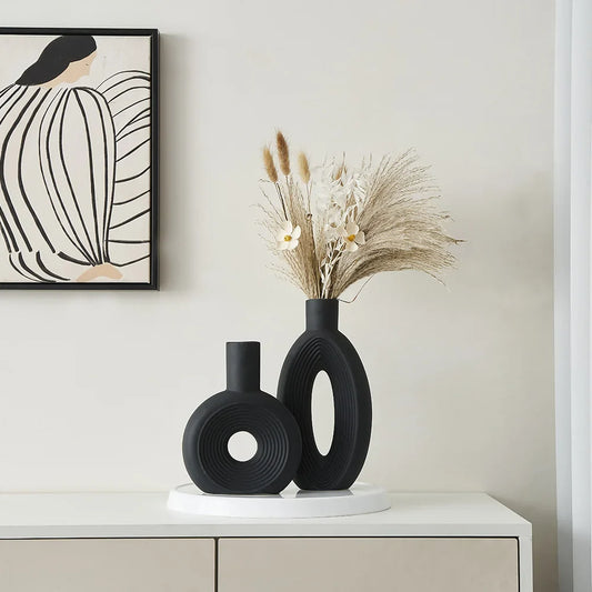 Minimalistische Vase im modernen Design