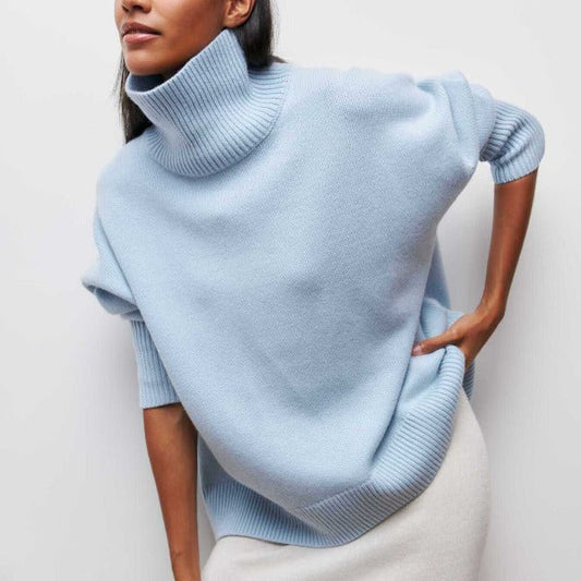 Nina Strick Rollkragenpullover – Bequem, Locker und Stylisch