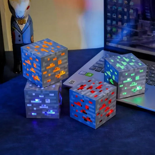 Verspielte LED Blocklampen – Kreative Beleuchtung für Gamer