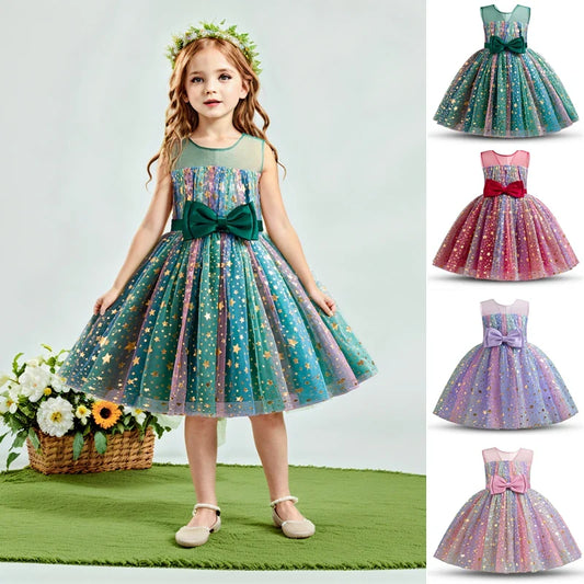 Lieveke Magisches Tutu-Kleid - Buntes Verzaubertes Kleid für Feiern