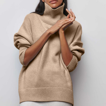 Nina Strick Rollkragenpullover – Bequem, Locker und Stylisch