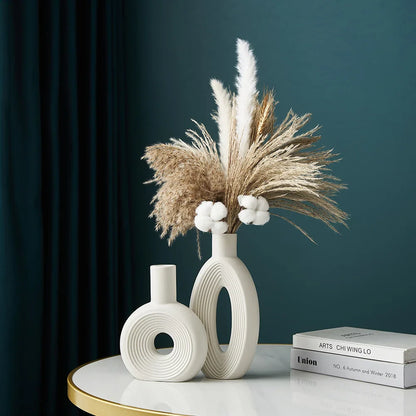 Minimalistische Vase im modernen Design
