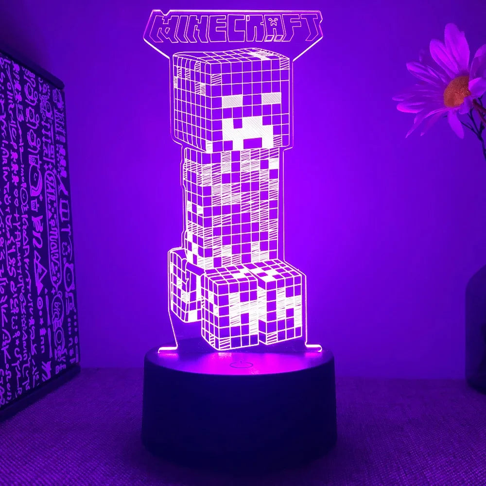 Verschiedene LED-Spielcharaktere Lampen - Verspielte Beleuchtung für Gamer