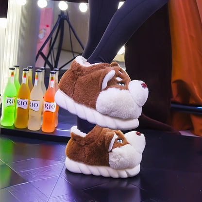 Husky Kuschelslipper – Für Wärme und Fröhlichkeit zu Hause