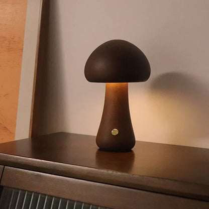 Paddenstoel Tafellamp – Warme LED Beleuchtung mit Touch-Steuerung