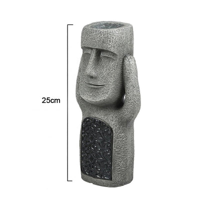Gartenfiguren mit Charakter – Set aus drei verspielten Skulpturen