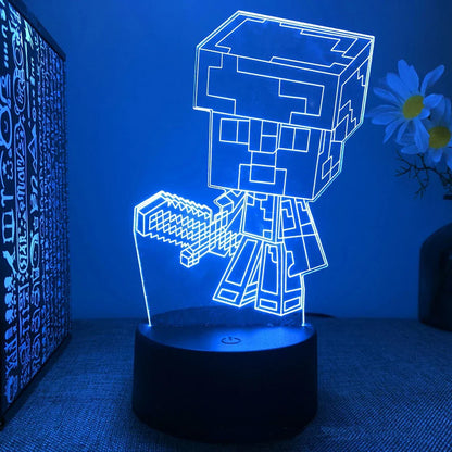 Verschiedene LED-Spielcharaktere Lampen - Verspielte Beleuchtung für Gamer