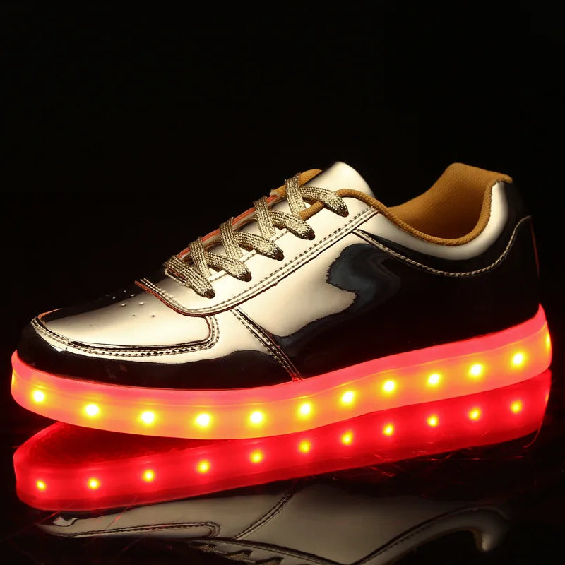Stralende Stappers - LED-Schuhe für Kinder, die Leuchten