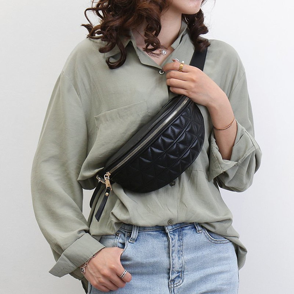 UrbanFlex Bag – Stylische Hüft- & Crossbody-Tasche aus tierfreiem Leder