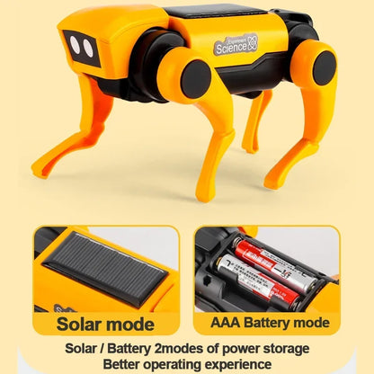 Bildungs-Solarenergie-Roboter – 2-in-1 Hund und Katze Baukasten