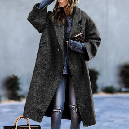 EleganceOversized Mantel – Stilvoll und bequem für jede Gelegenheit