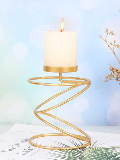 Eleganter Spiral-Kerzenhalter – Für ein stimmungsvolles und stilvolles Zuhause