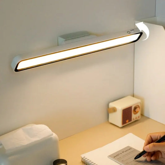 Minimalistische LED-Schreibtischleuchte mit Touch-Steuerung