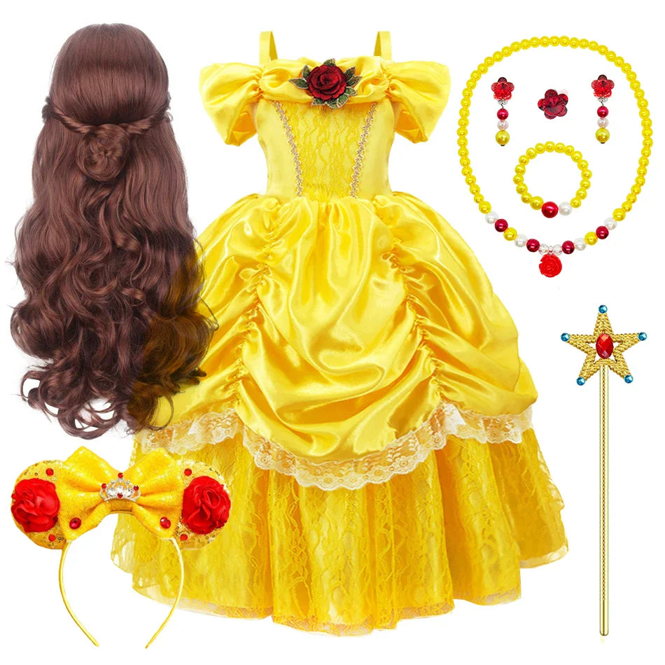 Luna Prinzessinnenkleid für Kinder – Bezauberndes und Elegantes Cosplay-Outfit
