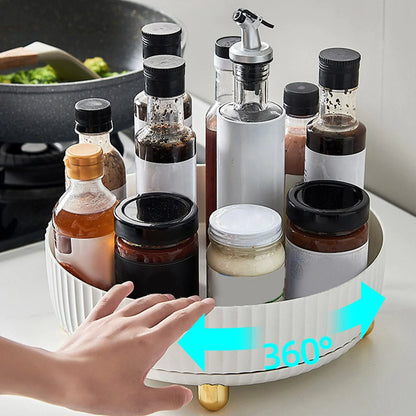 RotateOrganizer – 360° drehbares, platzsparendes Regalsystem