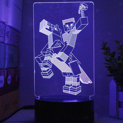 Verschiedene LED-Spielcharaktere Lampen - Verspielte Beleuchtung für Gamer