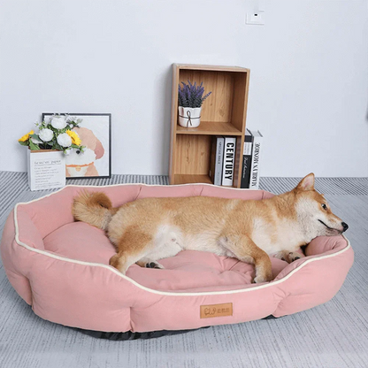 Knus Luxe Hundebett – Weiche Unterstützung und modernes Design