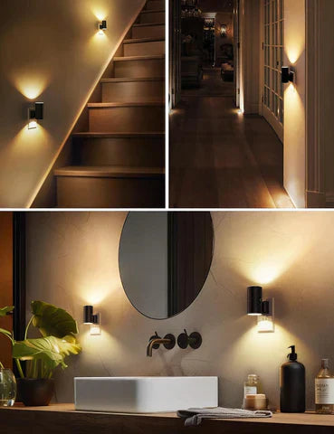 Klares Licht Wandleuchten Set – Für Atmosphärische Beleuchtung