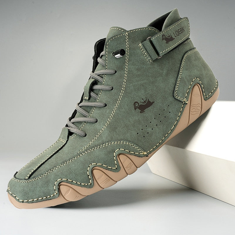 Freizeit Lederstiefel